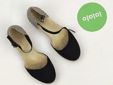 klapki z kokarda deezee: Sandałki 33, Używany — 2