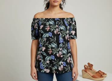 hiszpanka sukienka plus size: Sukienka damska, rozmiar S — 1
