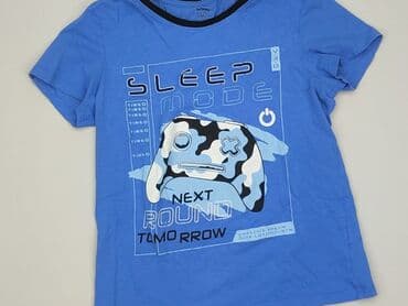 koszulki ze smiesznymi napisami: T-shirt, Sinsay, 10 years, 134-140 cm, condition - Perfect — 1