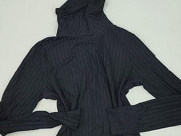 sweter czarny: Golf damski, rozmiar M — 1