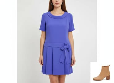 kombinezon damski dla niskiej osoby: Sukienka damska, rozmiar M — 1