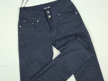 calvin klein performance koszulki damskie: Blue, Spodnie materiałowe damskie, rozmiar S — 1