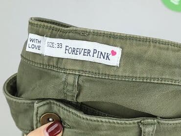 tanie cargo: Forever 21, Spodnie materiałowe damskie, rozmiar XL — 4