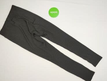 czarne legginsy prążkowane: Shein, Legginsy rozmiar L — 3