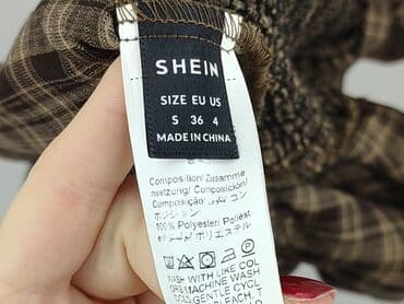 koszula w kratę damska shein: Shein, Bluzka damska, rozmiar S — 4