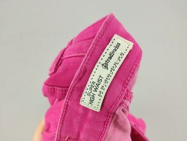 woskowane legginsy z wysokim stanem zara: Stradivarius, Jeansy damskie, S — 4