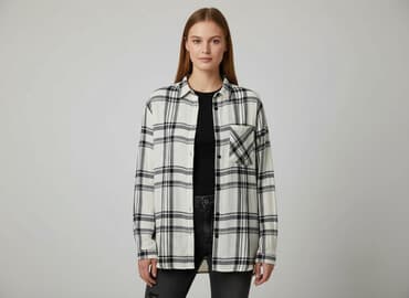 reserved koszula w kratę damska: Reserved, Koszula damska, rozmiar S — 1