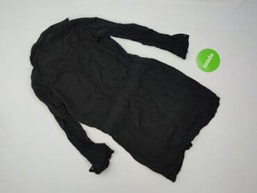 czarna sukienka z długim rękawem sinsay: Sinsay, Sukienka damska, rozmiar M — 3