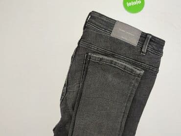 spodnie z poszarpanymi nogawkami zara: Zara, Jeansy damskie, rozmiar L — 6