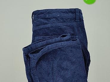 kazadi klapki: Spodnie damskie C&A – sztruksowe, granatowe - Marka: C&A - — 6