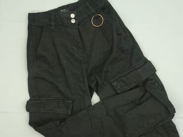 spodnie moro cargo bershka: Bershka, Spodnie cargo damskie, rozmiar 2XS — 1