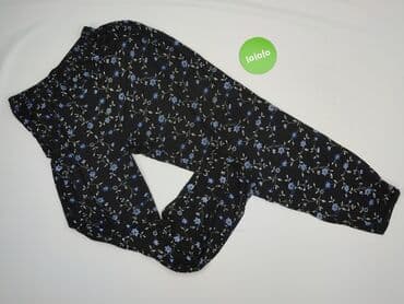 spodnie lejące: Spodnie materiałowe damskie, M — 2