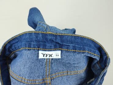 ubrania fila: Spodnie jeansowe, Y.F.K., 14 lat, 164, stan - Bardzo dobry — 4