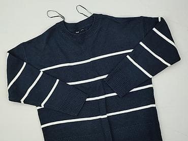 granatowa bluza pull and bear: Sinsay, Sweter damski, rozmiar S — 1