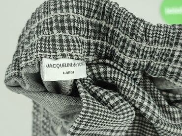 Women's Pants: Jacqueline De Yong, Material trousers for women, size L — 4