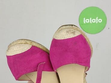 sukienka i sandały na koturnie: Sandały damskie, rozmiar 37 — 6