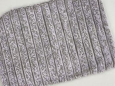 Dom i ogród: Szary, pluszowy dywanik/wycieraczka łazienkowa - Miękki, puszysty — 1