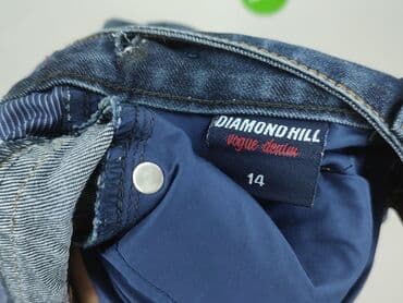 jeansy plus size wysoki stan: Denim, Jeansy damskie, XL — 4