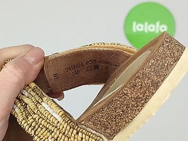 sandaly na platformie: Wojas, Japonki damskie, rozmiar 38 — 6