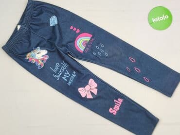 lidl sukienki letnie: Legginsy dziecięce, 5-6 lat, 110/116, stan - Idealny — 2