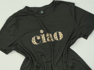 bluzki z napisem ciao: Shein, T-shirt damski, rozmiar L — 1