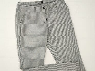 Women: Material trousers for women, size S (EU 36) — 1