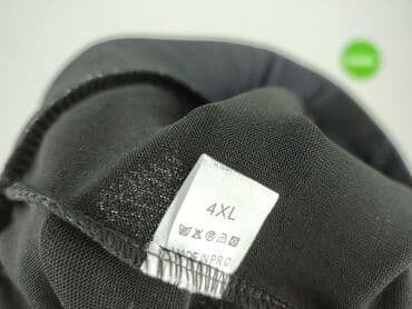 Women: Material trousers for women, size 4XL (EU 48) — 4