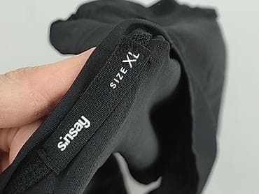 bluzki basic czarne: Sinsay, Bluzka damska, rozmiar XL — 4