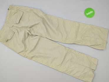Women: Material trousers for women, size S (EU 36) — 3