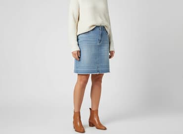 spódniczka alex biało niebieska: KappAhl, Spódnica damska, rozmiar XL — 6