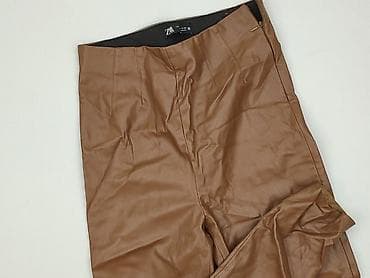 klapki turcja: Zara, Legginsy Ze skóry ekologicznej damskie, rozmiar S — 1