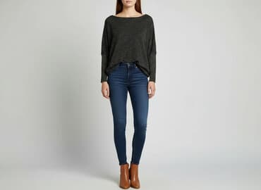 sweter odkryte ramiona: Sweter damski, rozmiar One size — 1