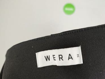 materiałowe spodnie z wysokim stanem lata 80: Spodnie materiałowe damskie, rozmiar XS — 5