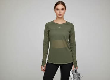 bluzka z otworem na kciuk: T-shirt damski, rozmiar L — 7