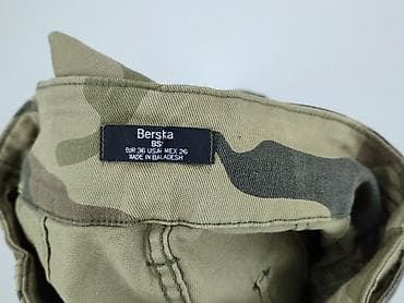apodnie moro: Bershka, Spodnie materiałowe damskie, rozmiar S — 4