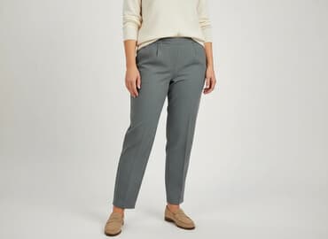 spodnie dresowe dla wysokich i szczupłych mężczyzn: Spodnie materiałowe damskie, rozmiar 2XL — 1