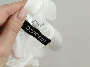 długie koszulki damskie h m: Divided, T-shirt damski, rozmiar M — 6
