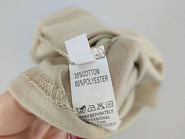 beżowy sweter: Tunika damska, rozmiar M — 5