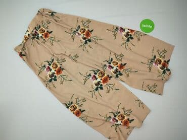 krótkie spodenki z szerokimi nogawkami: Spodnie materiałowe damskie, rozmiar One size — 2