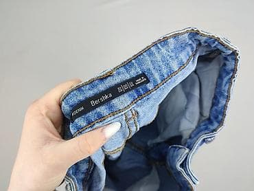 kurtki dzinsowe: Bershka, Jeansy damskie, rozmiar 2XS — 4