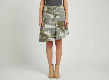 spódniczka khaki: House, Spódnica damska, rozmiar M — 8