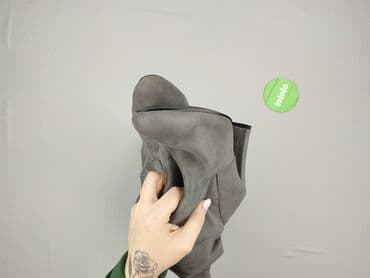 buty biale ccc: Kozaki damskie, rozmiar 37 — 5