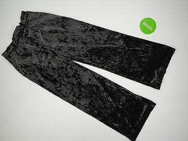 dresy welurowe: Velvet, Spodnie materiałowe damskie, rozmiar S — 2