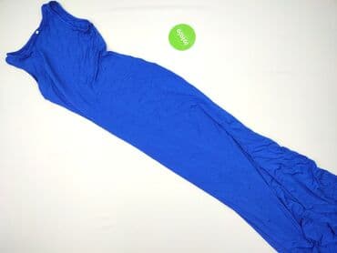 sukienki maxi na wesele niebieska: Sukienka damska, rozmiar S — 2