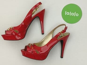 guess buty z futerkiem: Guess, Sandały damskie, rozmiar 38 — 3