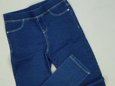 biala koszula dziewczynka 122: Jeans, 9 years, 128/134, condition - Perfect — 1