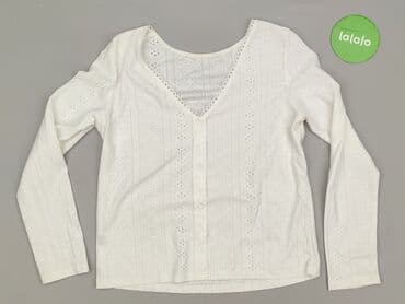 sweter w paski z serduszkiem: Kardigan damski, S — 2