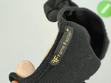 bluzki oversize czarne: Fame, Bluzka damska, rozmiar S — 4