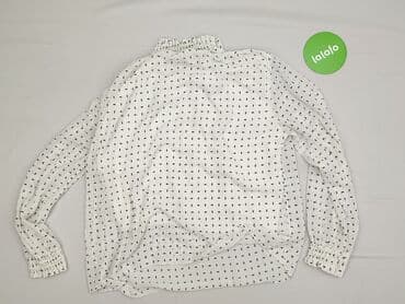 biale rajstopy w czarne kropki: Bluzka damska, S — 3