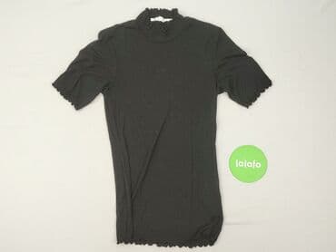 prążkowane bluzki z krótkim rękawem: Samsøe Samsøe, Bluzka damska, M — 2